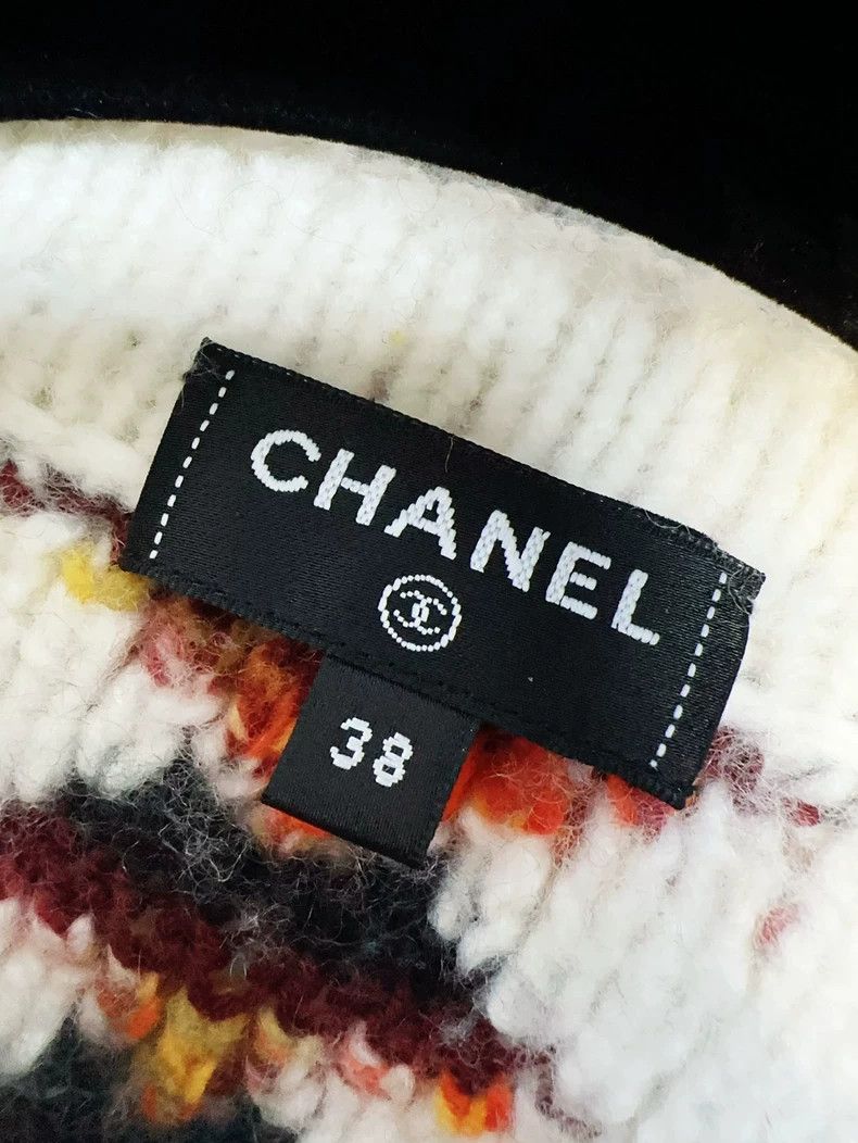 Chanel Chanel 23A Colorful Knit Cardigan Coat Size M / US 6-8 / IT 42-44 - 8 Thumbnail