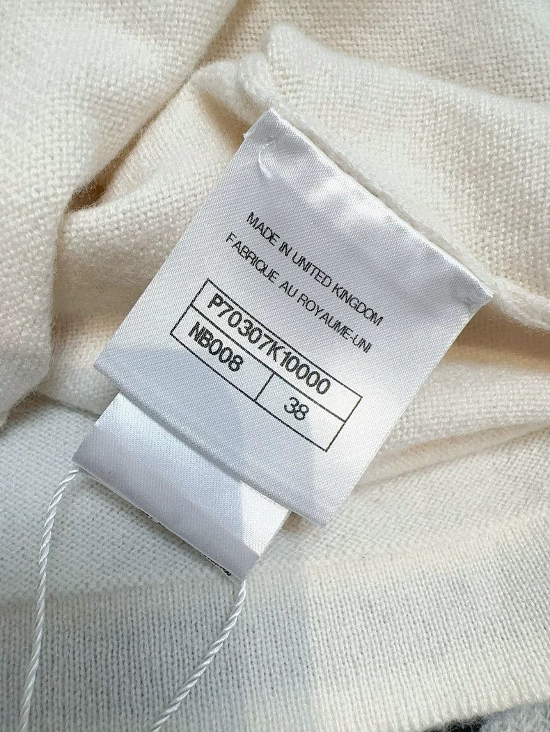 Chanel Chanel Beige Number 5 Cashmere Sweater Size M / US 6-8 / IT 42-44 - 7 Thumbnail
