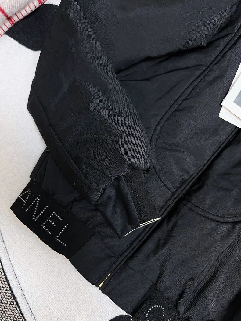 Chanel Chanel Coco Neige Black Puffer Jacket Size M / US 6-8 / IT 42-44 - 3 Thumbnail