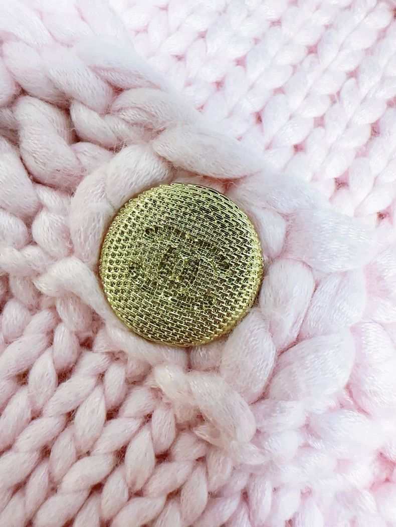 Chanel Chanel 22s Pink Knit Mini Skirt Size 26" / US 2 / IT 38 - 5 Thumbnail
