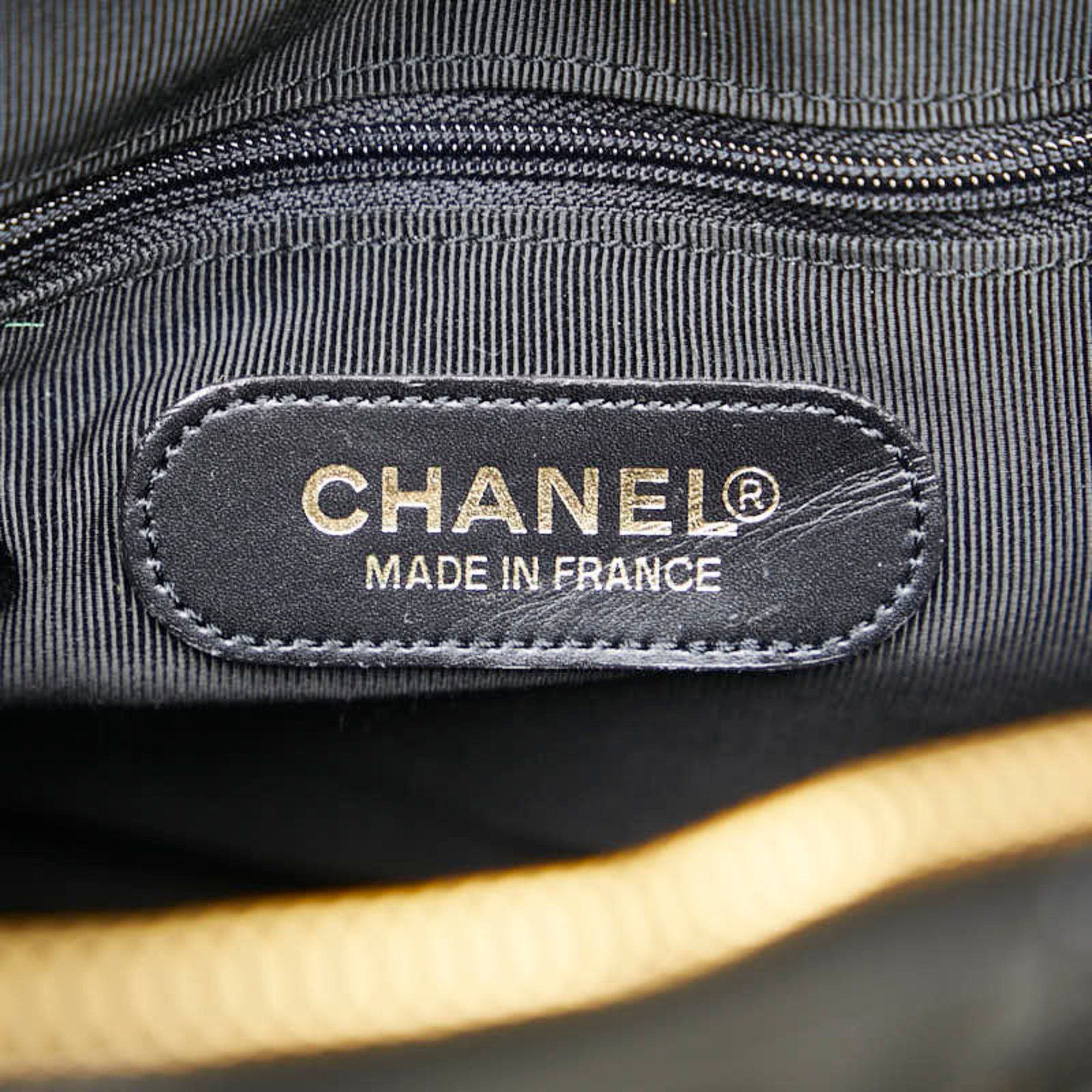 Chanel Chanel Coco Mark Boston Bag/Shoulder Bag, 2-Way, Black Patent Leather, Women's, CHANEL Size ONE SIZE - 9 Thumbnail