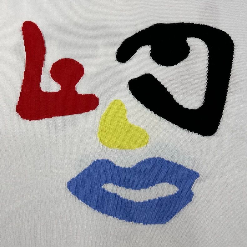 Louis Vuitton Louis Vuitton Clown Graffiti Knit Tee - dmc Size M / US 6-8 / IT 42-44 - 4 Thumbnail