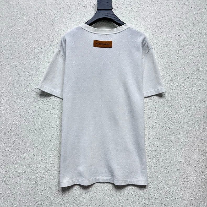 Louis Vuitton Louis Vuitton Marine Beaded Short Sleeve Tee - dmc Size M / US 6-8 / IT 42-44 - 2 Thumbnail