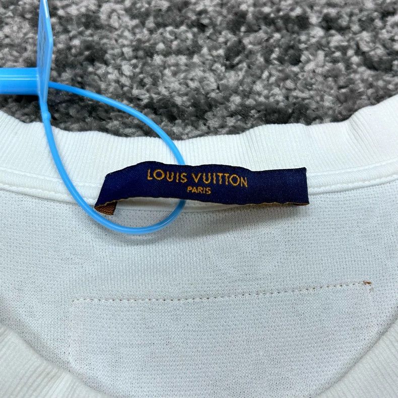 Louis Vuitton Louis Vuitton Marine Beaded Short Sleeve Tee - dmc Size M / US 6-8 / IT 42-44 - 6 Thumbnail