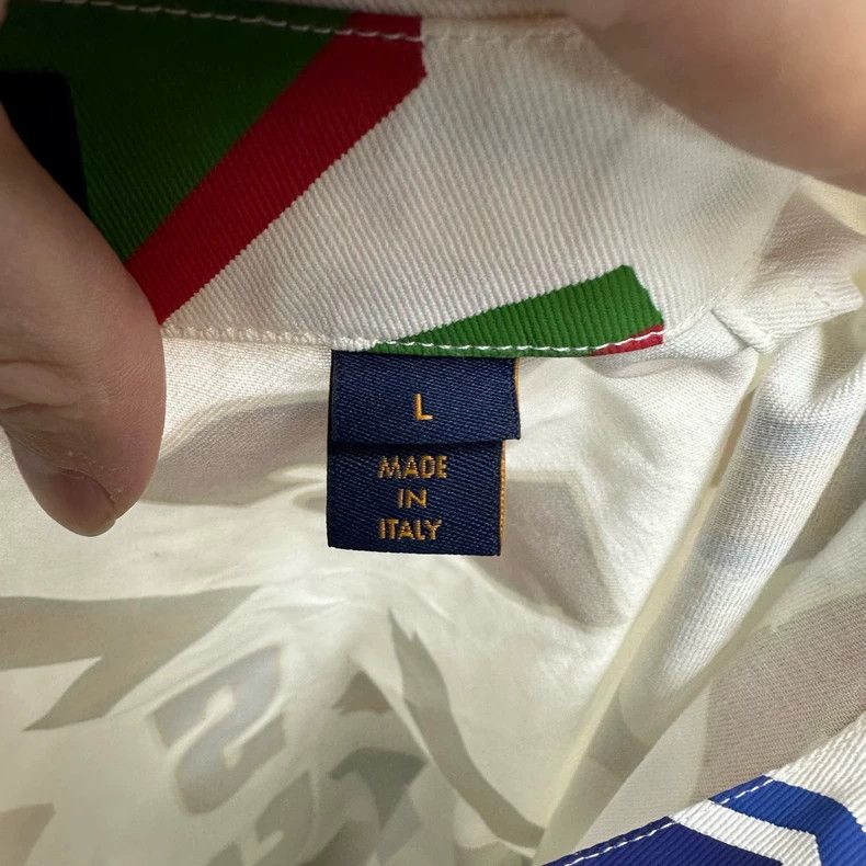 Louis Vuitton Louis Vuitton LV x NBA Short Sleeve Shirt - dmc Size M / US 6-8 / IT 42-44 - 3 Thumbnail