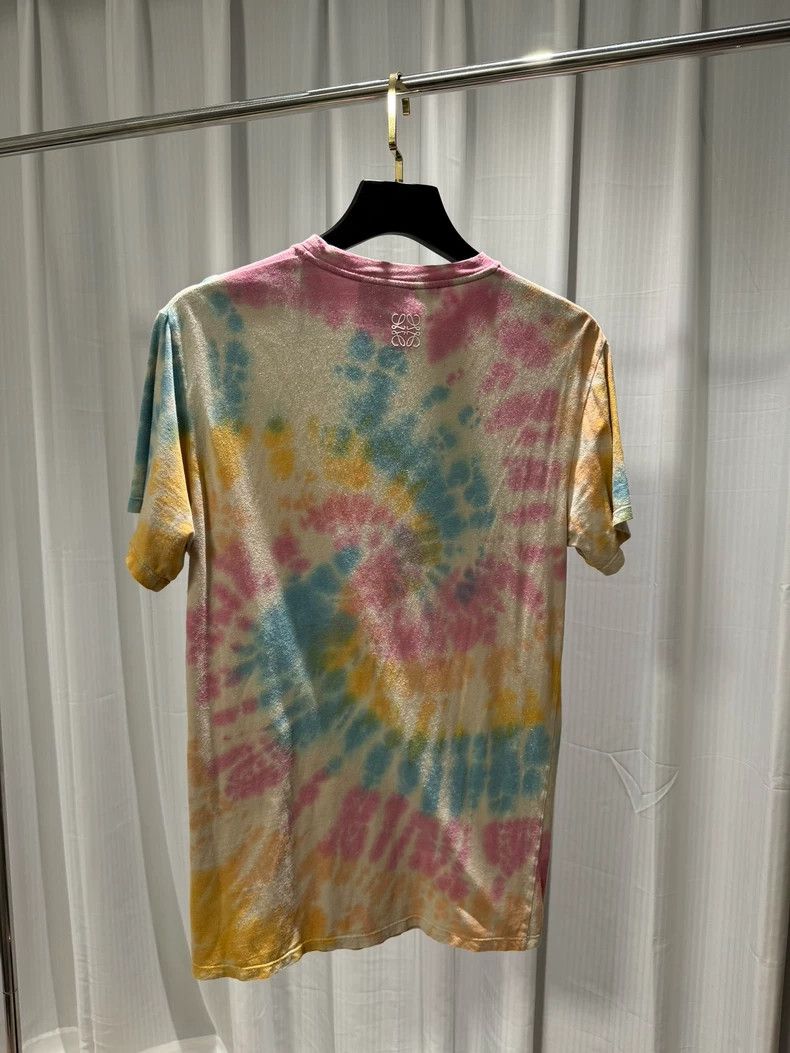 Loewe Loewe Tie-Dye Smile Short Sleeve Shirt - dmc Size M / US 6-8 / IT 42-44 - 2 Thumbnail