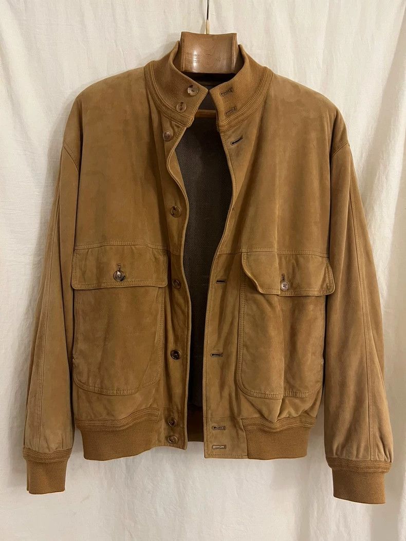 Loro Piana Loro Piana Cashmere Suede Jacket Coat - dmc Size M / US 6-8 / IT 42-44 - 4 Thumbnail
