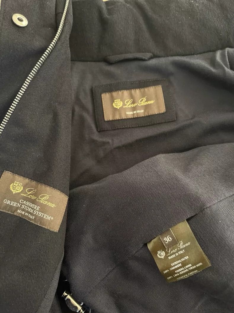 Loro Piana Loro Piana Classic Cashmere Down Jacket - dmc Size M / US 6-8 / IT 42-44 - 3 Thumbnail