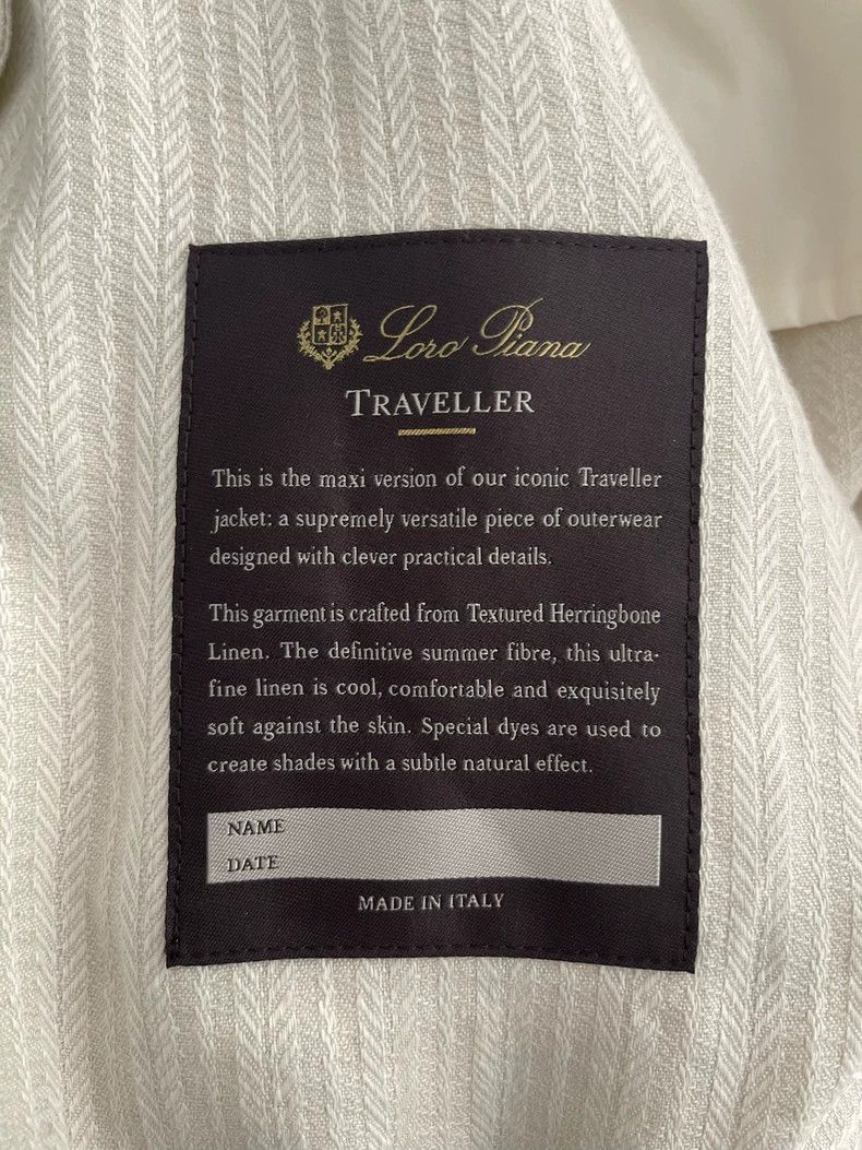 Hermes Loropiana White Classic Trench Coat XS - dmc Size XS / US 0-2 / IT 36-38 - 4 Thumbnail