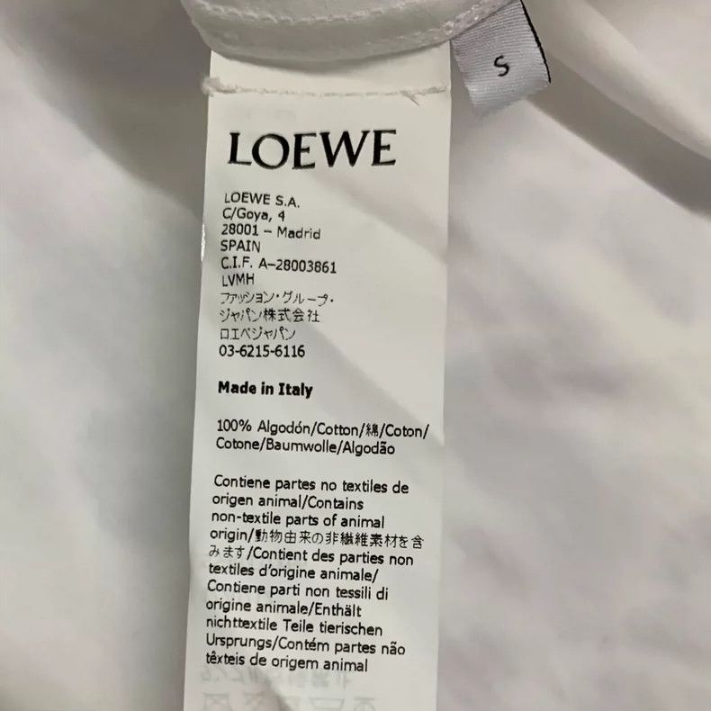 Loewe LOEWE White Hollow Pattern Shirt - dmc Size S / US 4 / IT 40 - 5 Thumbnail