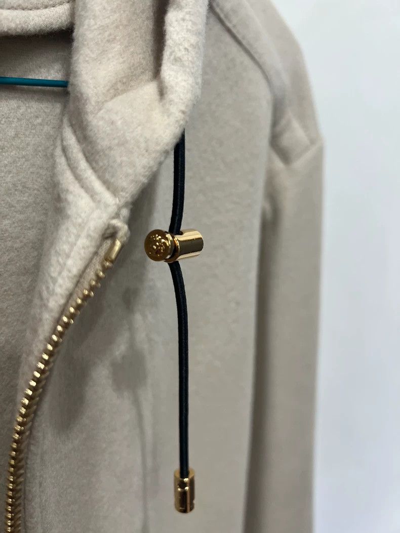 Versace Versace Beige 90% Wool 10% Cashmere Hoodie - dmc Size M / US 6-8 / IT 42-44 - 3 Thumbnail
