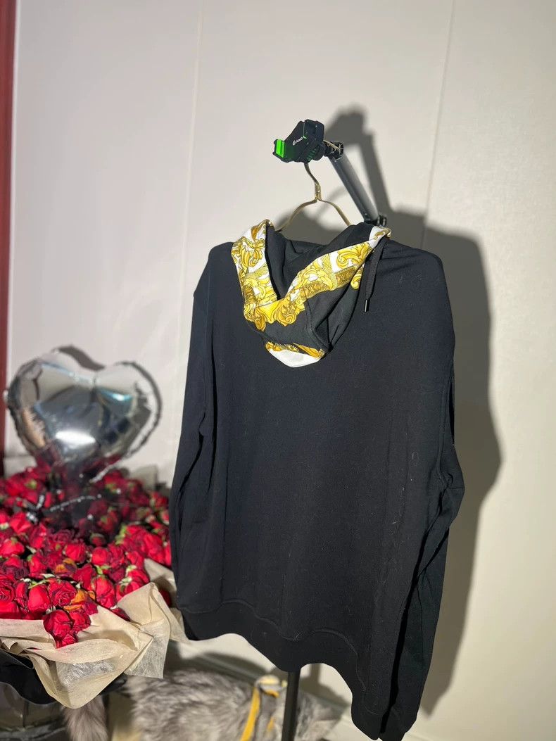 Versace Versace Baroque Print Hoodie - dmc Size M / US 6-8 / IT 42-44 - 3 Thumbnail
