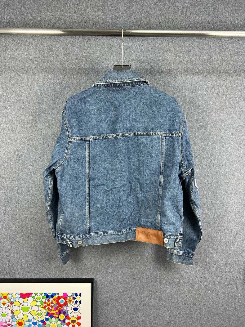 Loewe LOEWE Arm Logo Denim Jacket - dmc Size M / US 6-8 / IT 42-44 - 2 Thumbnail