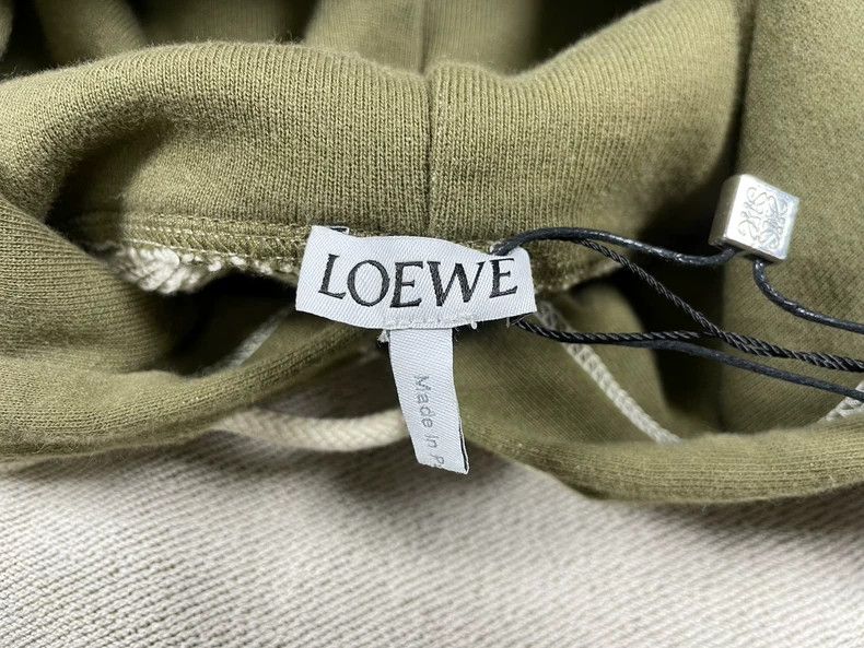 Loewe Loewe Large Logo Patchwork Hoodie - dmc Size M / US 6-8 / IT 42-44 - 5 Thumbnail
