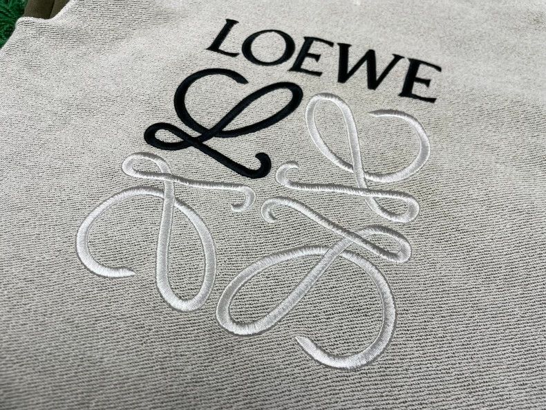 Loewe Loewe Large Logo Patchwork Hoodie - dmc Size M / US 6-8 / IT 42-44 - 7 Thumbnail