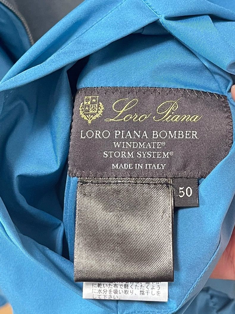 Loro Piana Loro Piana Bomber Windmate Jacket - dmc Size M / US 6-8 / IT 42-44 - 8 Thumbnail