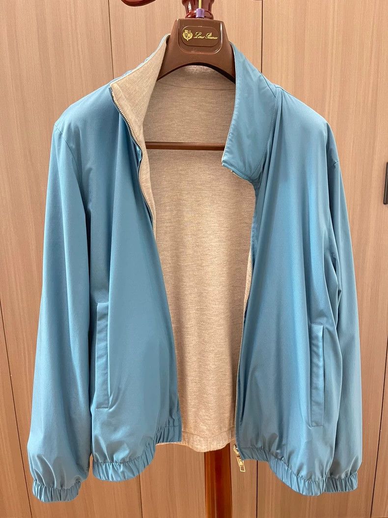 Loro Piana Loro Piana Bomber Windmate Jacket - dmc Size M / US 6-8 / IT 42-44 - 2 Thumbnail