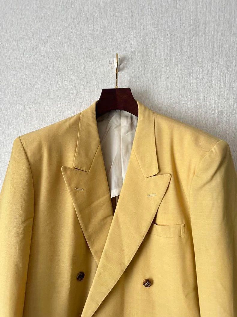 Comme des Garcons 1991SS Double-Breasted Wool Blazer - dmc Size M / US 6-8 / IT 42-44 - 2 Thumbnail