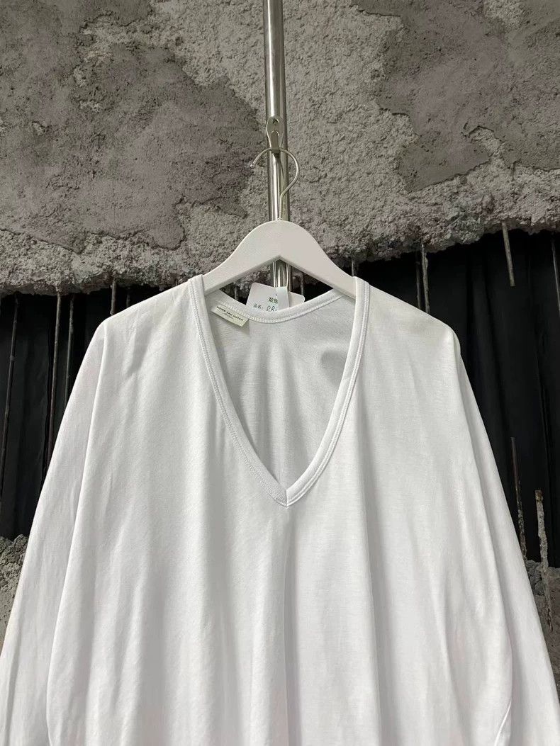 Dries Van Noten Dries Van Noten White Long Sleeve Top - dmc Size M / US 6-8 / IT 42-44 - 3 Thumbnail