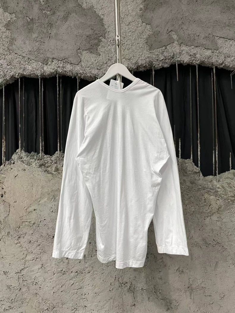 Dries Van Noten Dries Van Noten White Long Sleeve Top - dmc Size M / US 6-8 / IT 42-44 - 2 Thumbnail