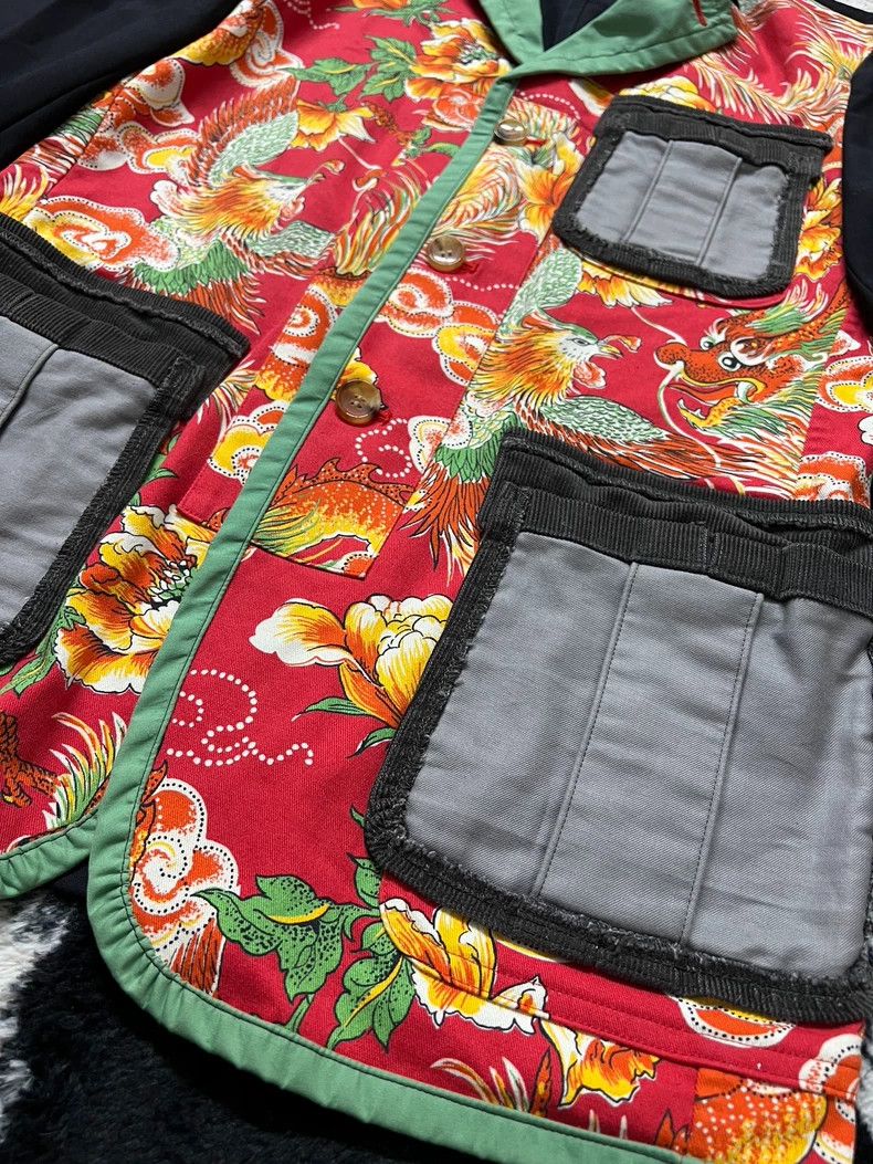 Comme des Garcons Comme des Garcons Dragon Phoenix Print Vest - dmc Size M / US 6-8 / IT 42-44 - 4 Thumbnail