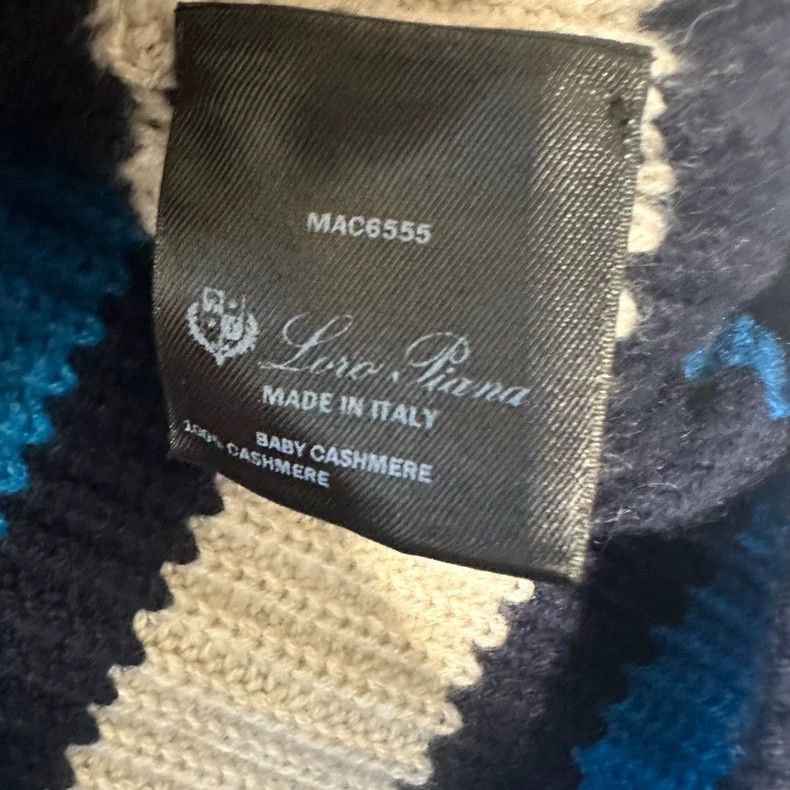 Loro Piana LoroPiana BabyCashmere Striped Sweater - dmc Size M / US 6-8 / IT 42-44 - 3 Thumbnail