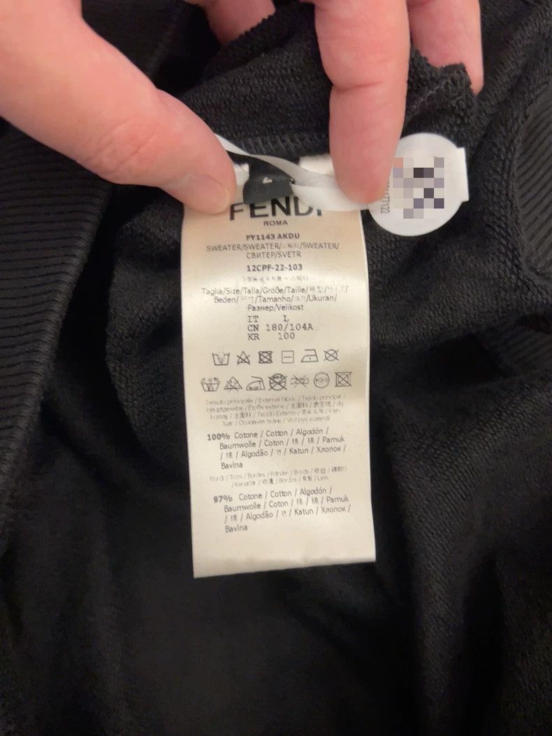 Fendi FENDI X VERSACE Fendace Print Hoodie - dmc Size M / US 6-8 / IT 42-44 - 3 Thumbnail