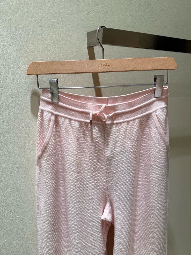 Loro Piana Loro Piana Women's Pink Cashmere Pants - dmc Size 30" / US 8 / IT 44 - 2 Thumbnail