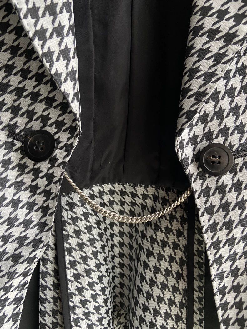 Junya Watanabe Junya Watanabe Houndstooth Runway Blazer - dmc Size M / US 6-8 / IT 42-44 - 3 Thumbnail