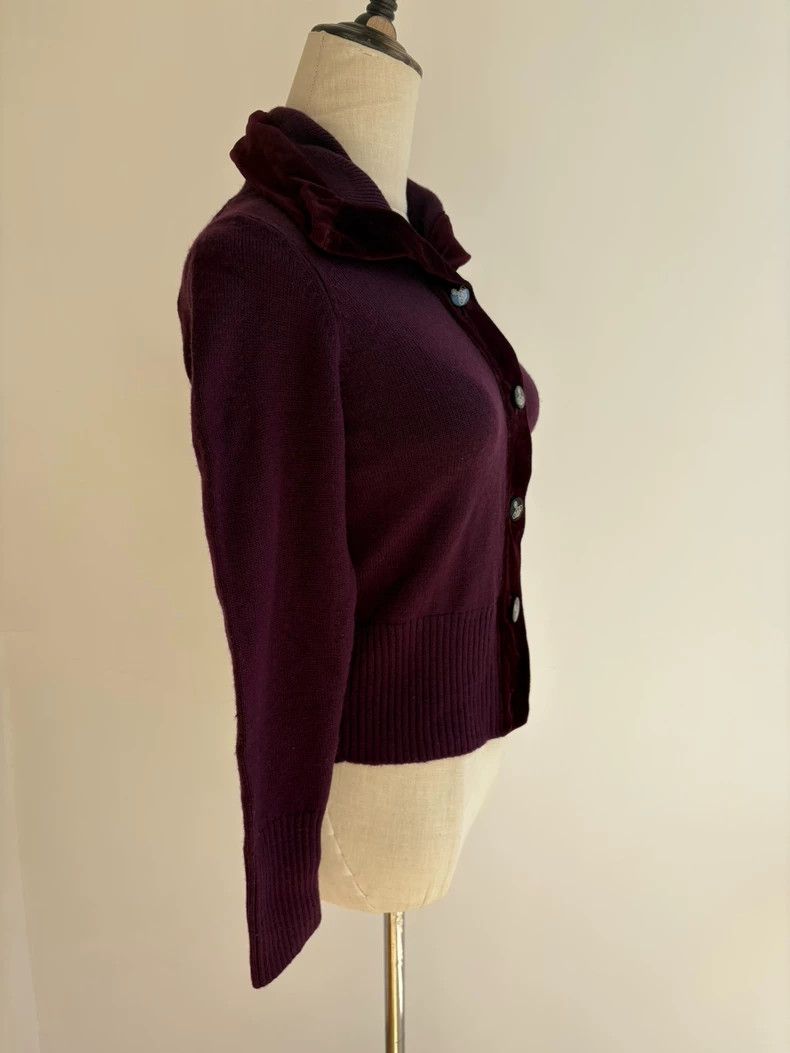 Vivienne Westwood Vivienne Westwood Purple Cardigan Sweater Coat - dmc Size M / US 6-8 / IT 42-44 - 3 Thumbnail