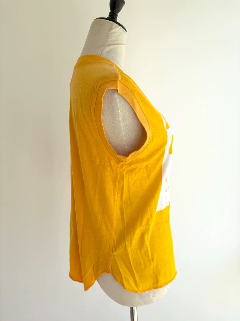 Vivienne Westwood Vivienne Westwood Vintage Yellow Graffiti Tank - dmc Size S / US 4 / IT 40 - 4 Thumbnail