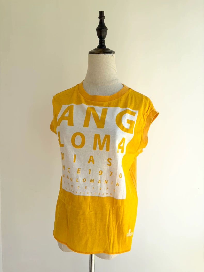 Vivienne Westwood Vivienne Westwood Vintage Yellow Graffiti Tank - dmc Size S / US 4 / IT 40 - 2 Thumbnail