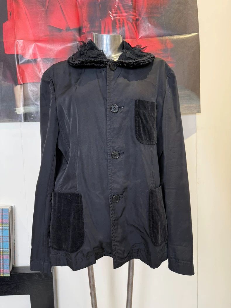 Comme des Garcons Comme des Garcons Tricot Ruffled Collar Jacket - dmc Size M / US 6-8 / IT 42-44 - 4 Thumbnail
