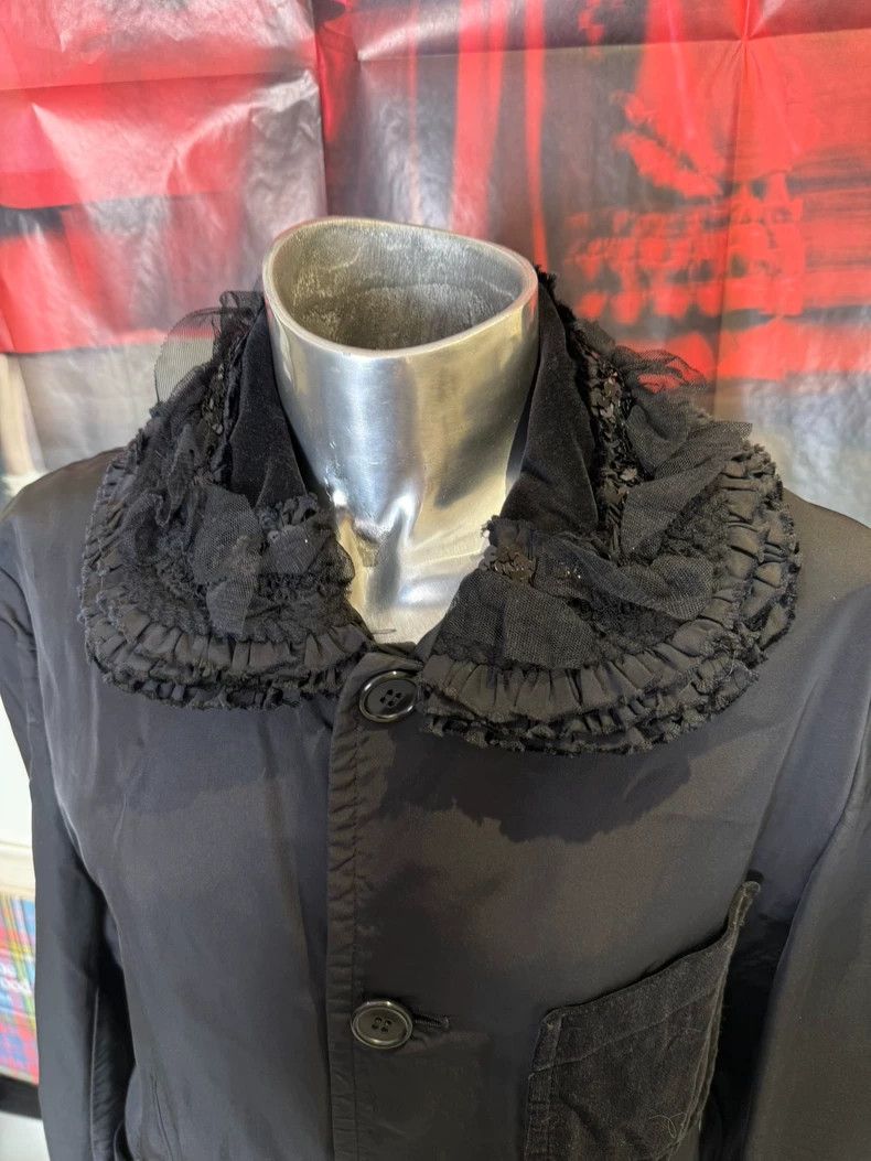 Comme des Garcons Comme des Garcons Tricot Ruffled Collar Jacket - dmc Size M / US 6-8 / IT 42-44 - 5 Thumbnail