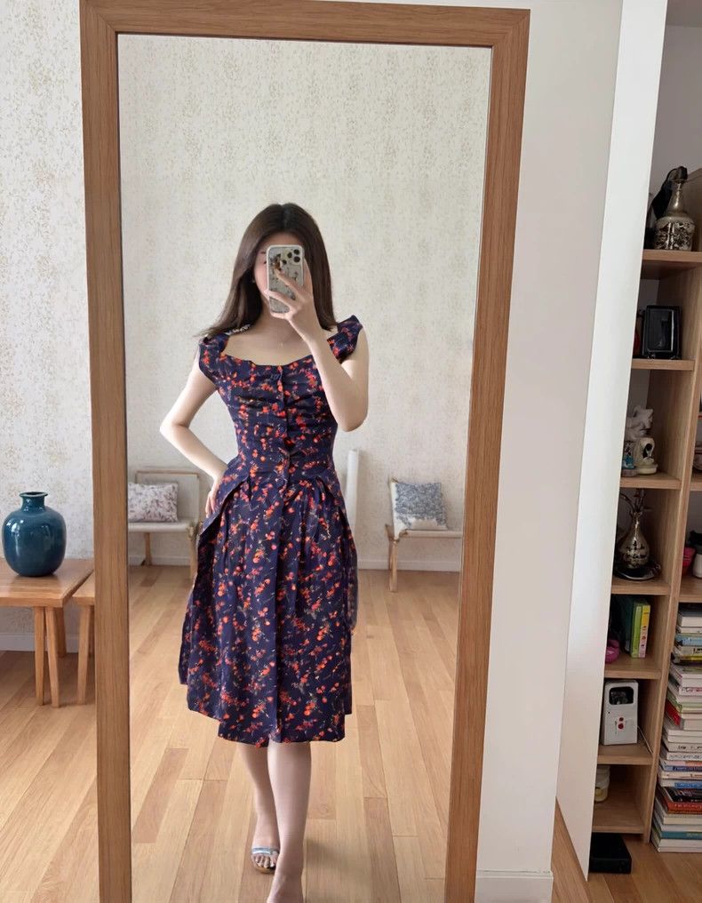 Vivienne Westwood Vivienne Westwood Floral Bustier Dress - dmc Size M / US 6-8 / IT 42-44 - 8 Thumbnail
