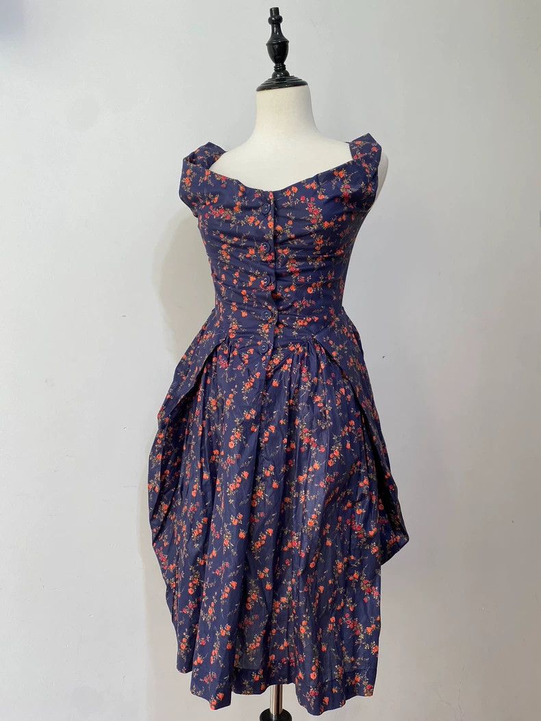 Vivienne Westwood Vivienne Westwood Floral Bustier Dress - dmc Size M / US 6-8 / IT 42-44 - 2 Thumbnail