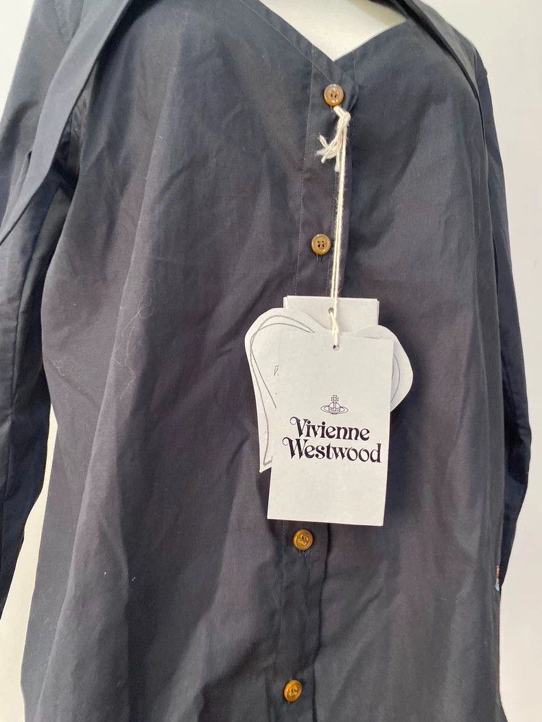 Vivienne Westwood Vivienne Westwood Heart Collar Pointed Shirt - dmc Size M / US 6-8 / IT 42-44 - 3 Thumbnail