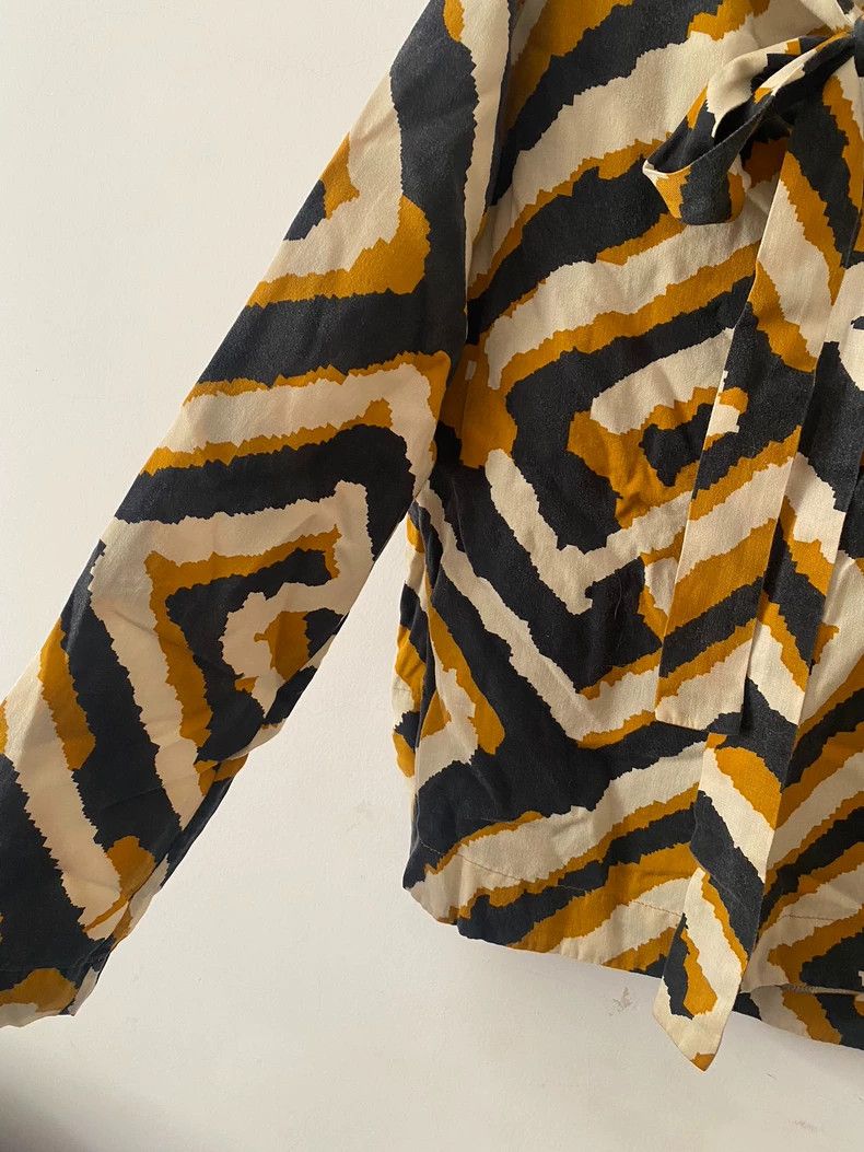 Vivienne Westwood Vivienne Westwood Zebra Print Bow Blouse - dmc Size M / US 6-8 / IT 42-44 - 6 Thumbnail