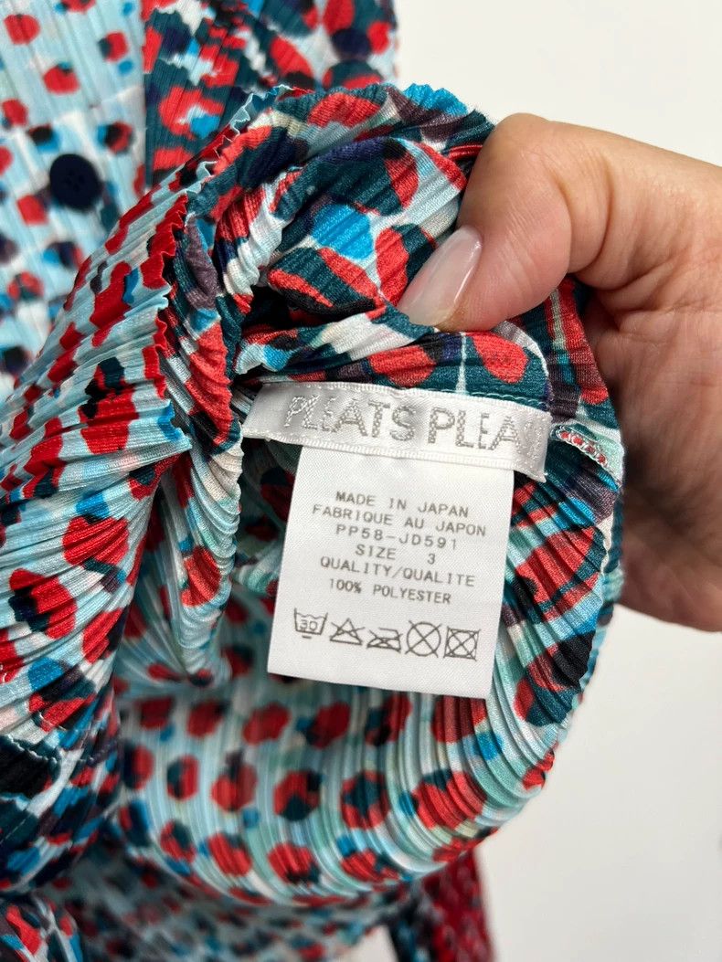 Issey Miyake Issey Miyake PP Polka Dot Shirt Top - dmc Size M / US 6-8 / IT 42-44 - 3 Thumbnail