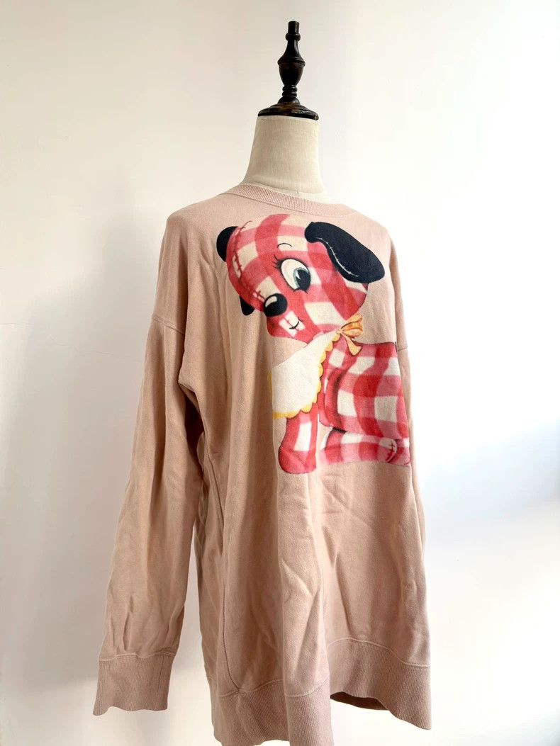 Vivienne Westwood Vivienne Westwood Beige Dog Print Sweatshirt - dmc Size M / US 6-8 / IT 42-44 - 3 Thumbnail