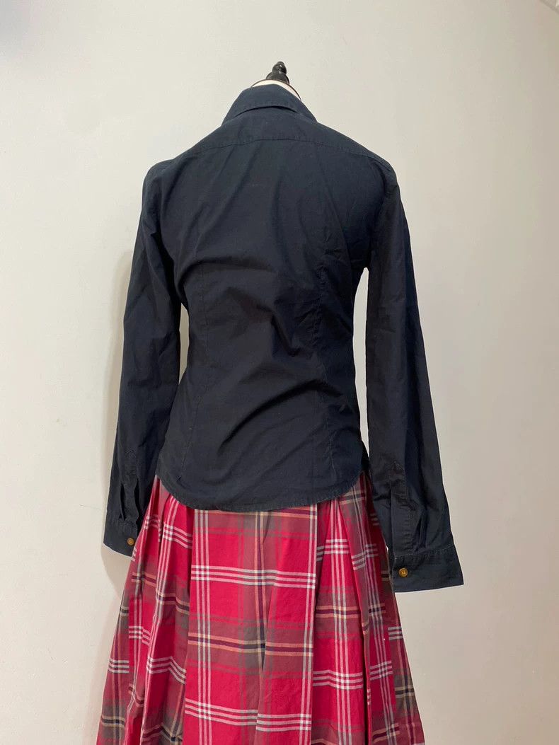 Vivienne Westwood Vivienne Westwood Vintage Black Shirt - dmc Size M / US 6-8 / IT 42-44 - 4 Thumbnail