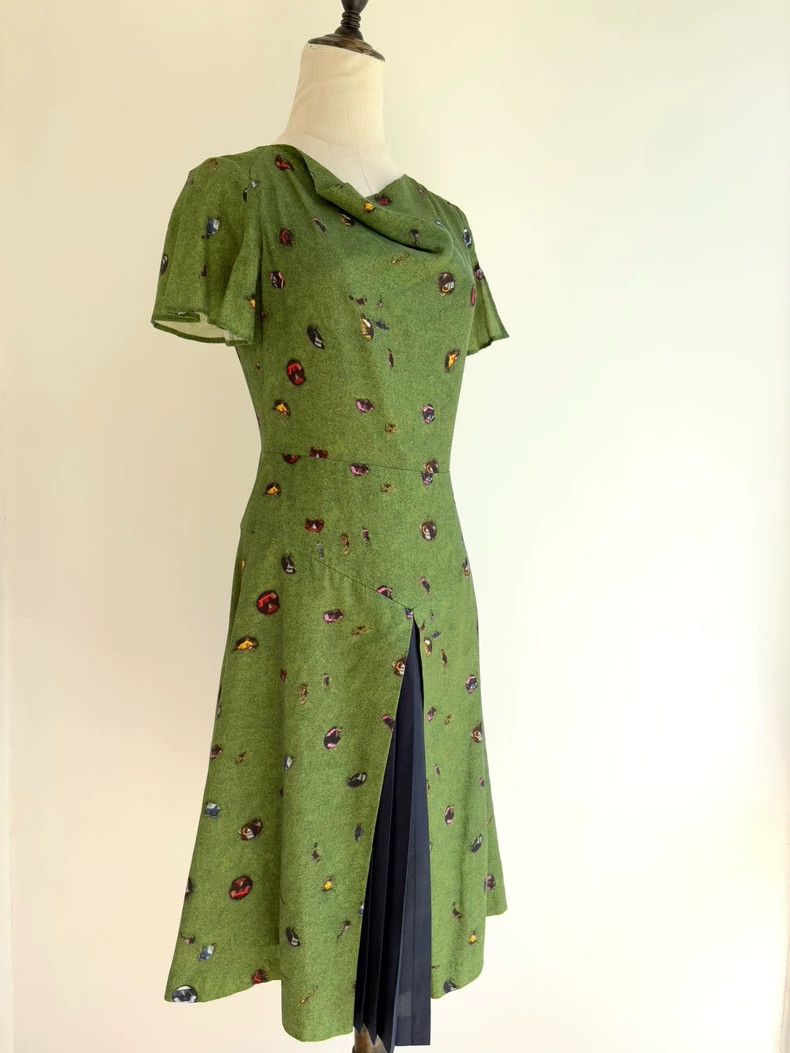 Vivienne Westwood Vivienne Westwood Vintage Green Gemstone Dress - dmc Size M / US 6-8 / IT 42-44 - 4 Thumbnail