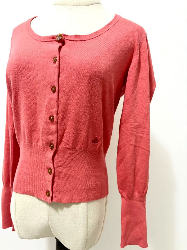Vivienne Westwood Vivienne Westwood Watermelon Red Cardigan - dmc Size M / US 6-8 / IT 42-44 - 2 Thumbnail
