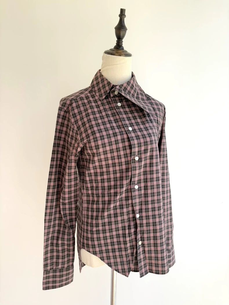 Vivienne Westwood Vivienne Westwood Vintage Plaid Collared Shirt - dmc Size S / US 4 / IT 40 - 3 Thumbnail