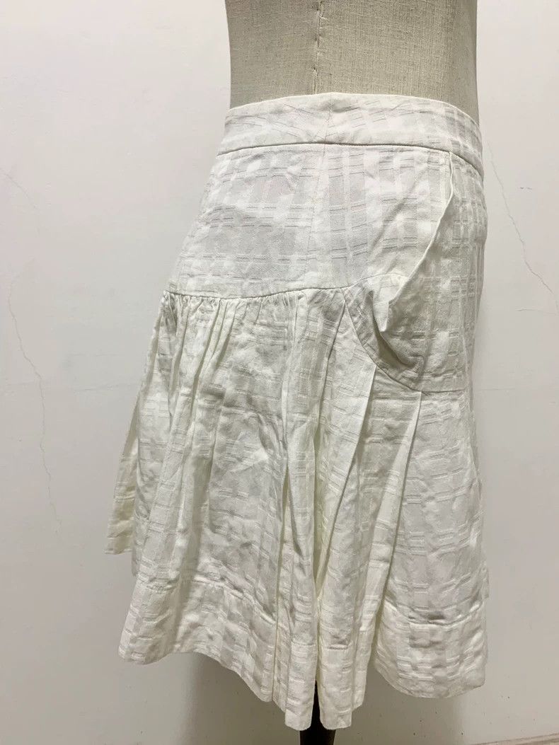 Vivienne Westwood Vivienne Westwood White Plaid Mini Skirt - dmc Size 26" / US 2 / IT 38 - 5 Thumbnail