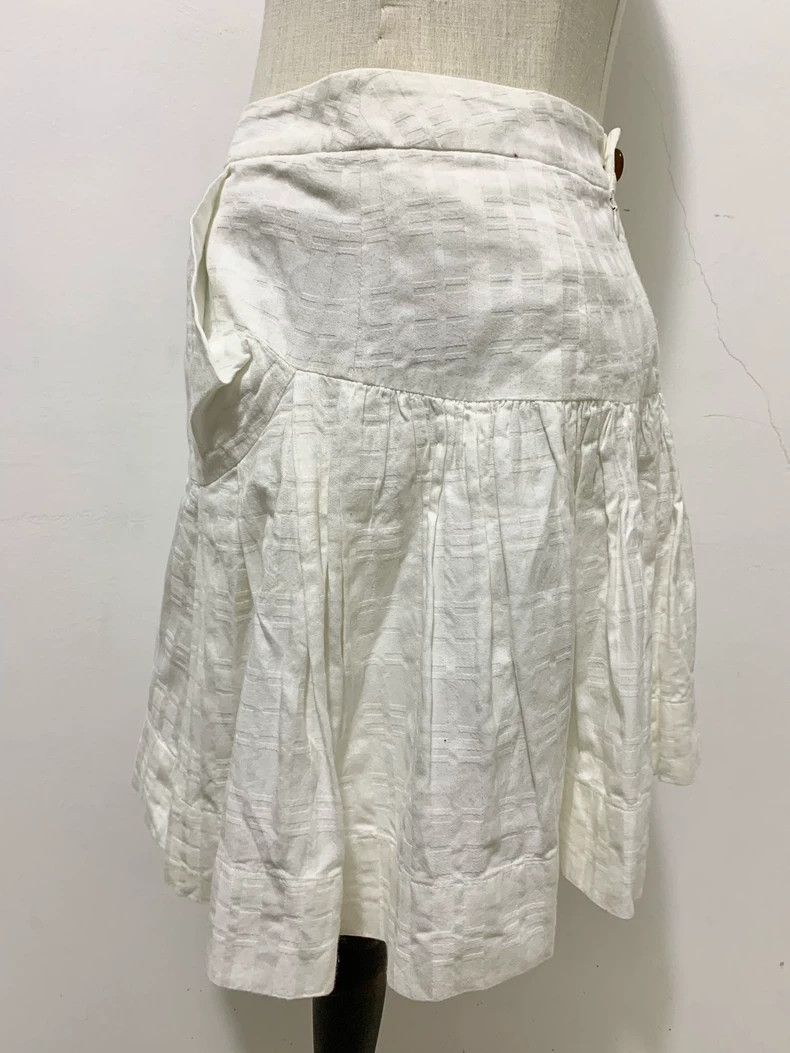 Vivienne Westwood Vivienne Westwood White Plaid Mini Skirt - dmc Size 26" / US 2 / IT 38 - 6 Thumbnail