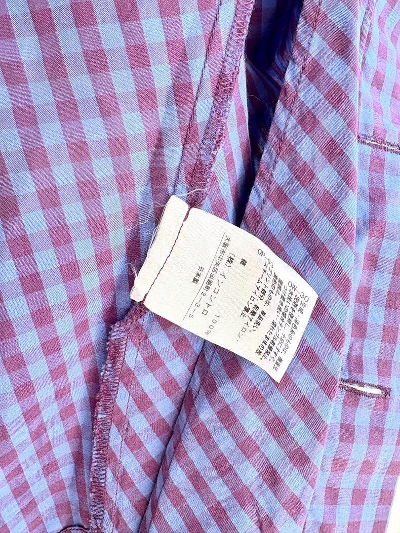 Vivienne Westwood Vivienne Westwood Blue Plaid Irregular Shirt - dmc Size M / US 6-8 / IT 42-44 - 7 Thumbnail