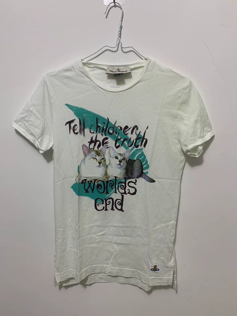 Vivienne Westwood Vivienne Westwood Vintage Cat Print T-Shirt - dmc Size M / US 6-8 / IT 42-44 - 5 Thumbnail