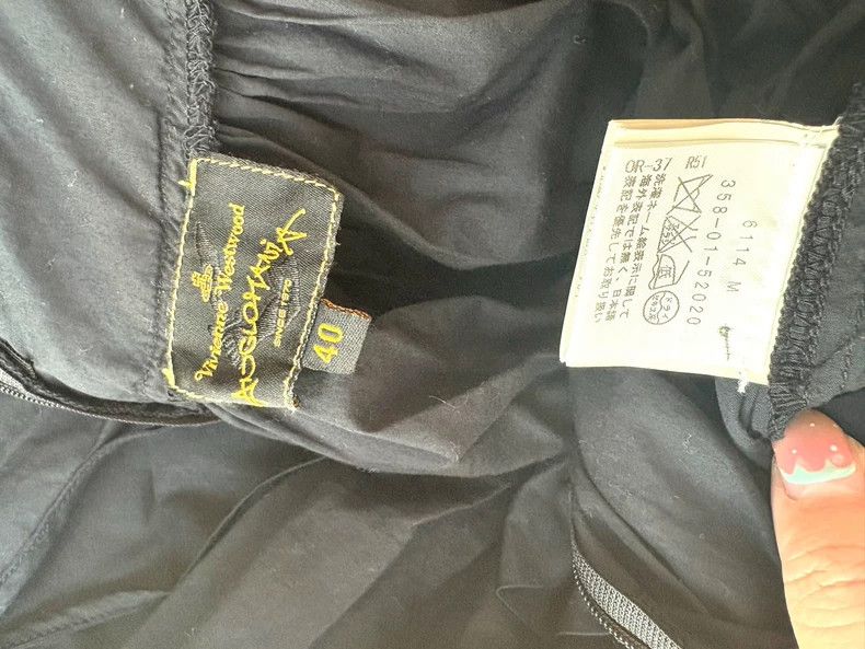 Vivienne Westwood Vivienne Westwood Black Bow Pleated Dress - dmc Size M / US 6-8 / IT 42-44 - 9 Thumbnail