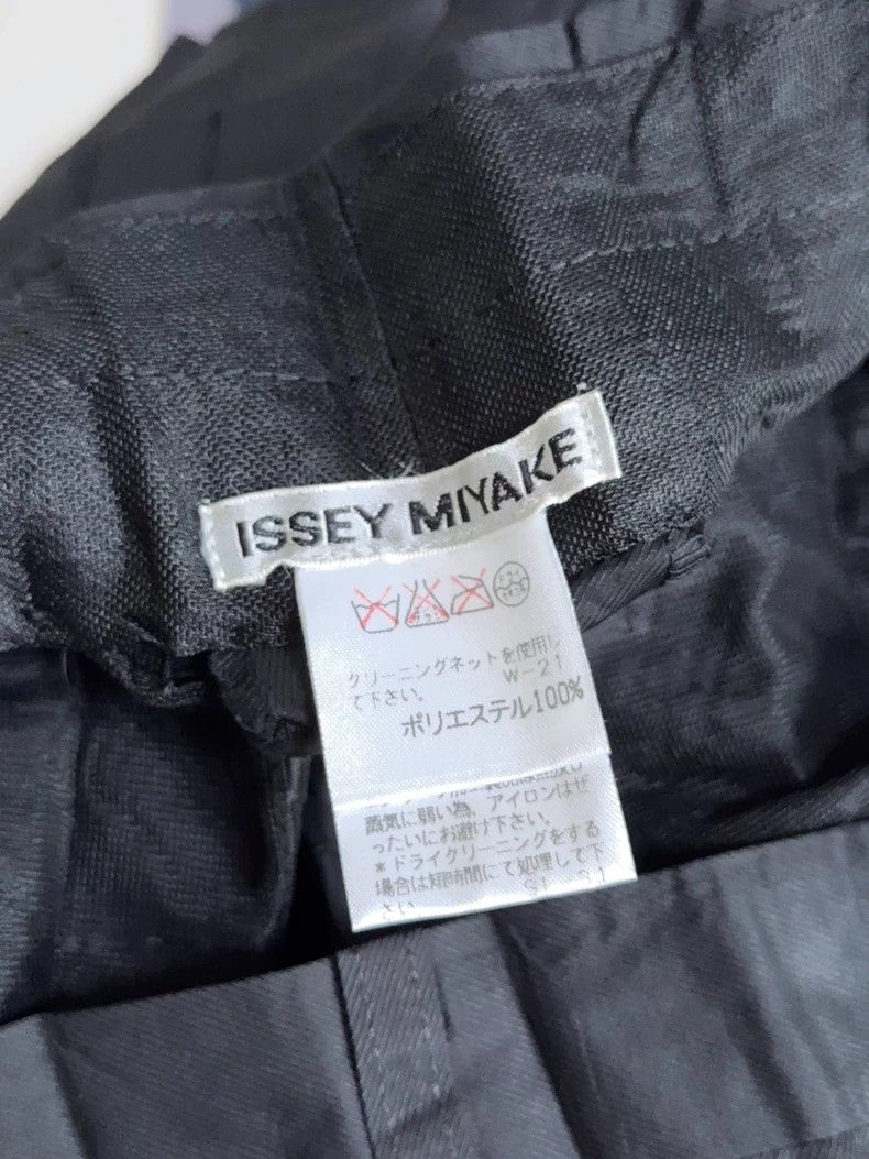 Issey Miyake Issey Miyake Black Pleated Wide-Leg Pants - dmc Size 28" / US 6 / IT 42 - 3 Thumbnail